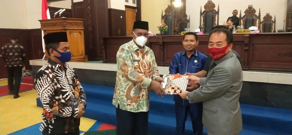 Penyampaian Rancangan KUA dan PPAS Kabupaten Kepulauan Sula Tahun 2021