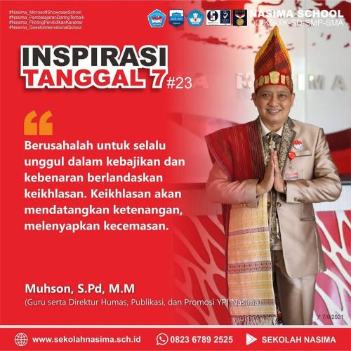 Inspirasi Muhson, S.Pd, M.M