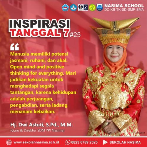 Inspirasi Hj. Dwi Astuti, S.Pd., M.M.