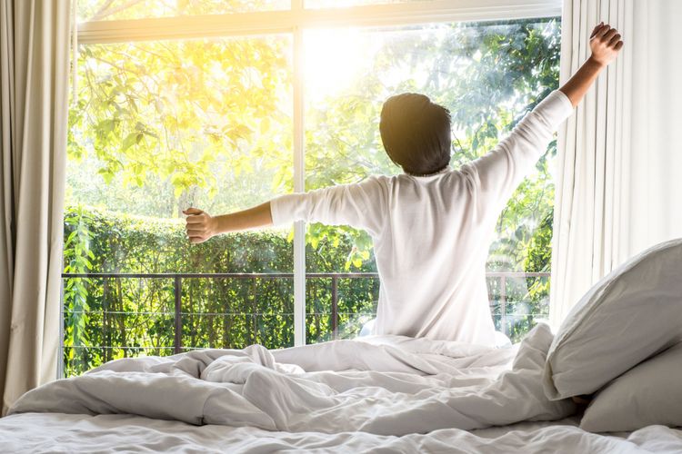 bangun pagi