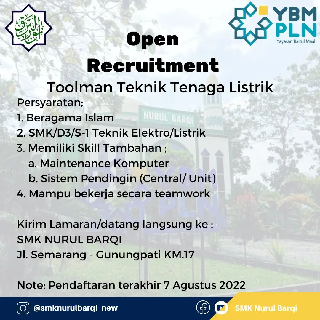 Toolman Teknik Tenaga Listrik